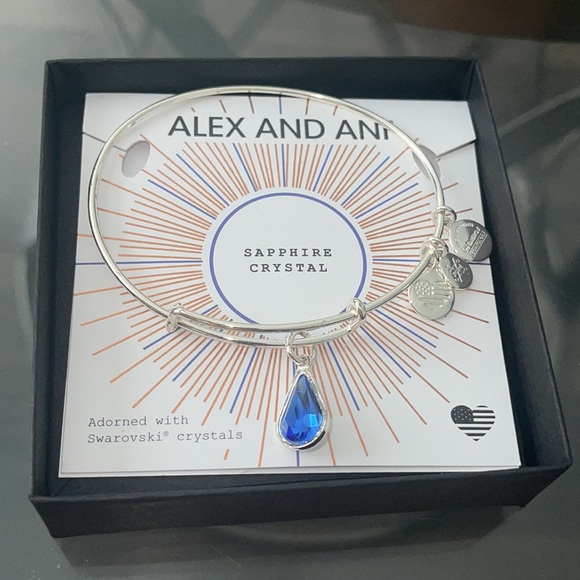 alex and ani swarovski sapphire crystal - Picture 3 of 10
